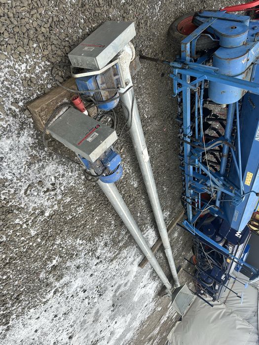 Шнековий погрузчик винтовой Kongskilde шнек зерна 6 метрів на 380 в