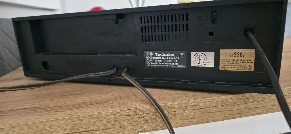 Magnetofon Technics M205 kasetowy deck