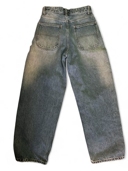 широкие джинсы bershka