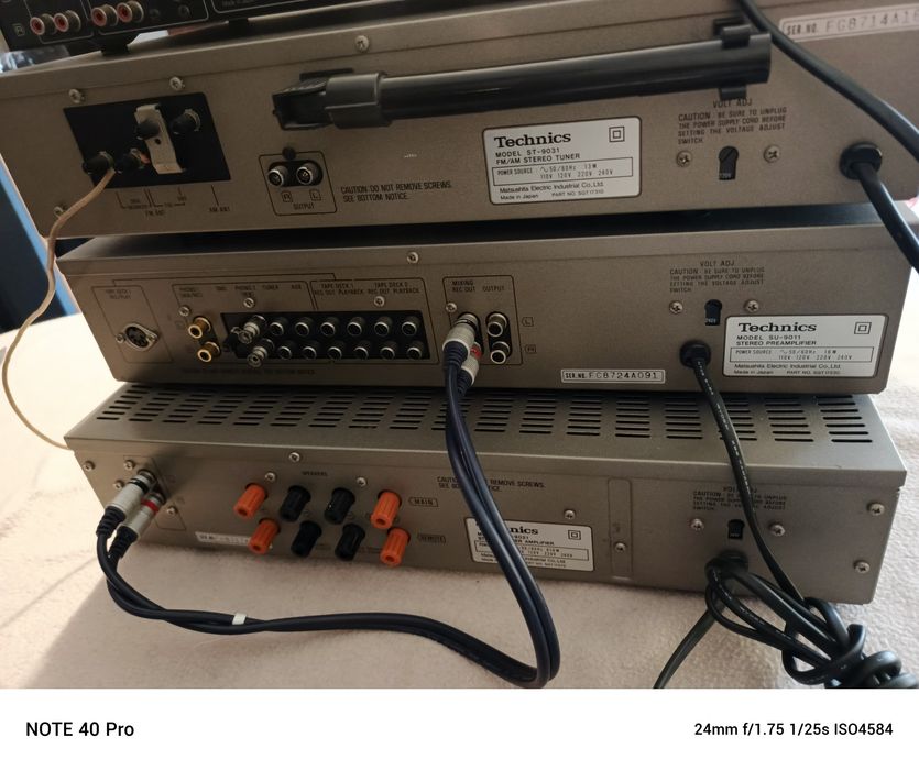 Technics zestaw  stereo