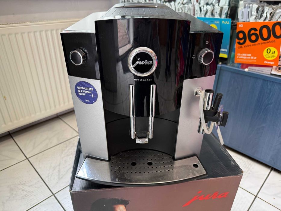 automatyczny ekspres ciśnieniowy Jura Impressa C55 Aroma + Platin