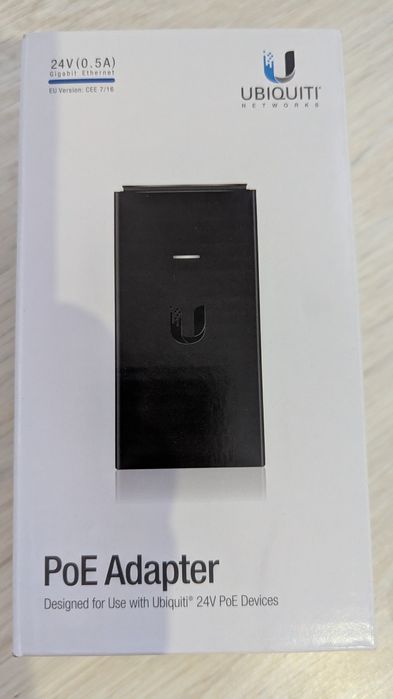 РоЕ адаптер Ubiquiti 24-12W-G
