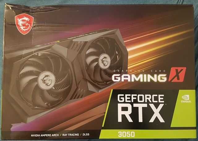 Karta graficzna MSI RTX 3050 GAMING X 8GB