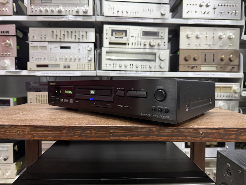 ‼️ Odtwarzacz płyt CD/DVD Onkyo DV-S535 Audio Room