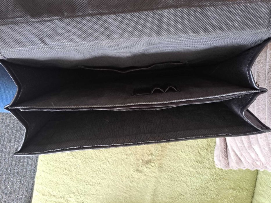 Torba skórzana na dokumenty, laptopa