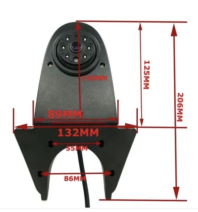 Kamera cofania do Mercedes Vw Crafter,Sprinter,Vito,Viano złącze 4 pin