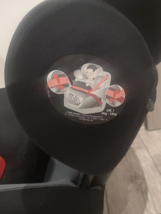 Fotelik samochodowy Kiddy 9-18kg