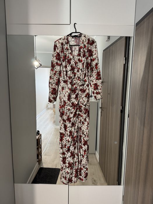 Sukienka maxi w kwiaty