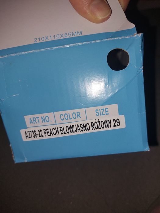 Buty różowe dziewczęce