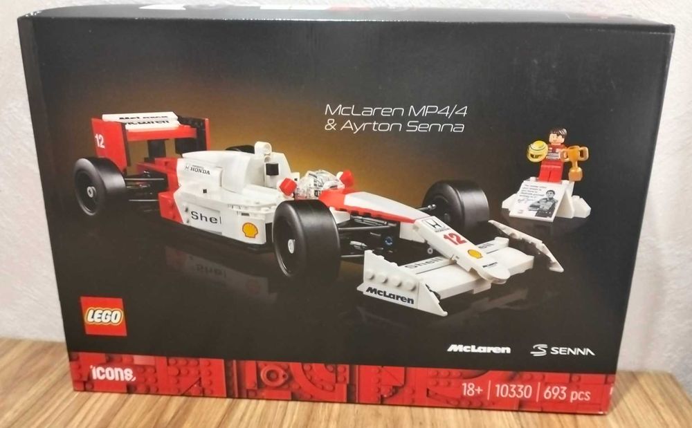 LEGO Icons 10330 McLaren MP4/4 i Ayrton Senna