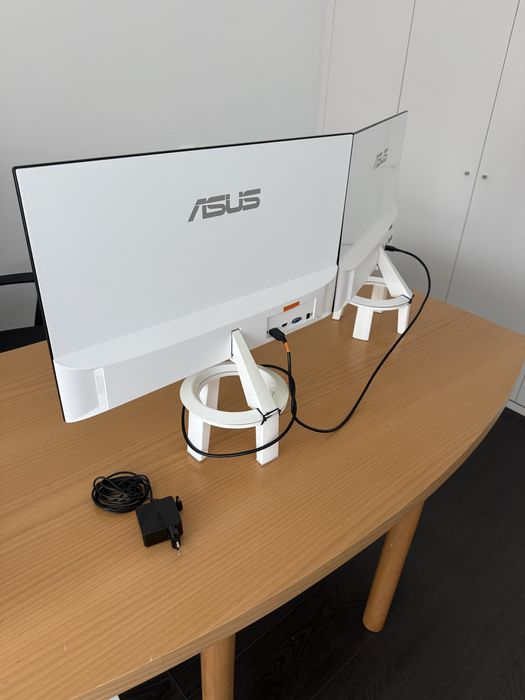 2 Monitores Asus VZ279HE-W 27" LCD IPS FullHD