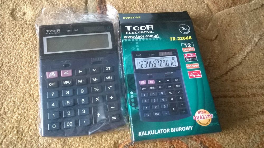 Kalkulator Toor Tr-2266a