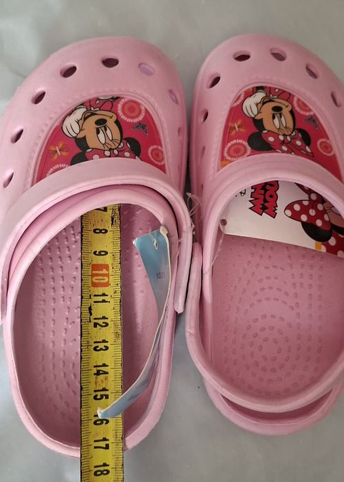Buty dziewczęce klapki typu Crocs rozmiar 28/29