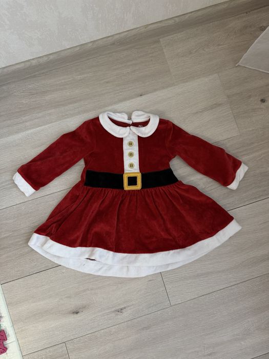 Новорічні речі новорічна сукня светр 86-92 розмір