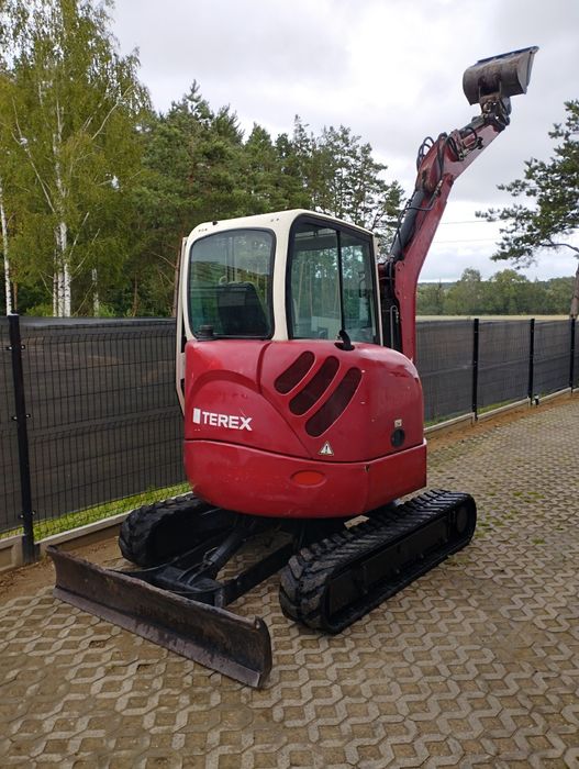 Koparka Terex TC37 3,5T minikoparka - łyżka skarpowa hydrauliczna