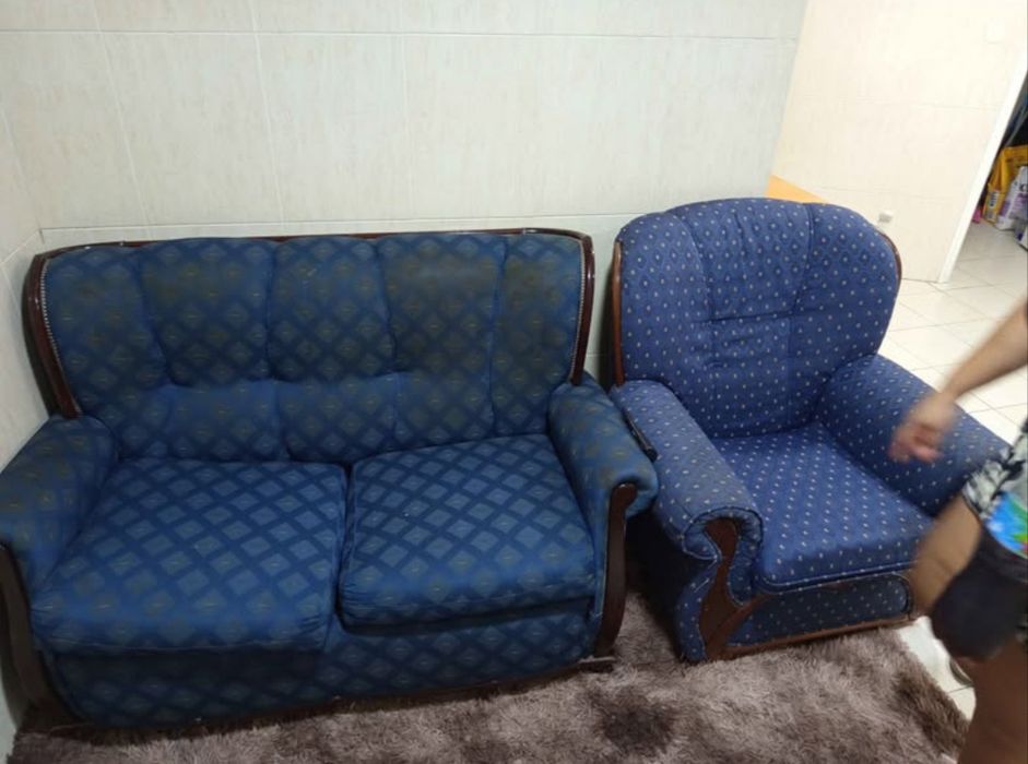 Combo 2 sofás ,usados