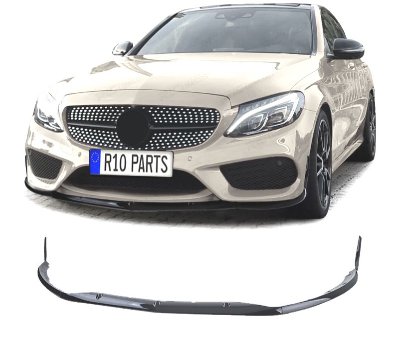 SPOILER LIP MERCEDES CLASE C W205 S205 14-21 LOOK SPORT