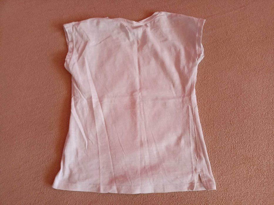 T-shirty koszulki z krótkim rękawem rozm. 122 komplet jak nowe