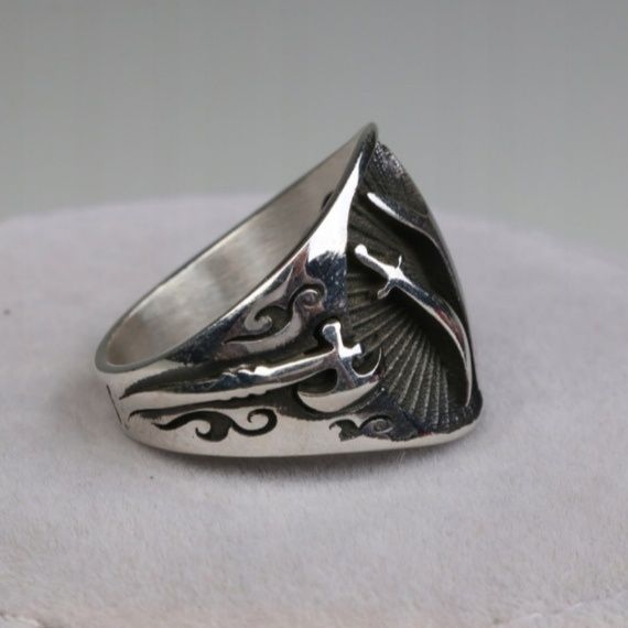 Srebrny sygnet 925 Assasin Witcher