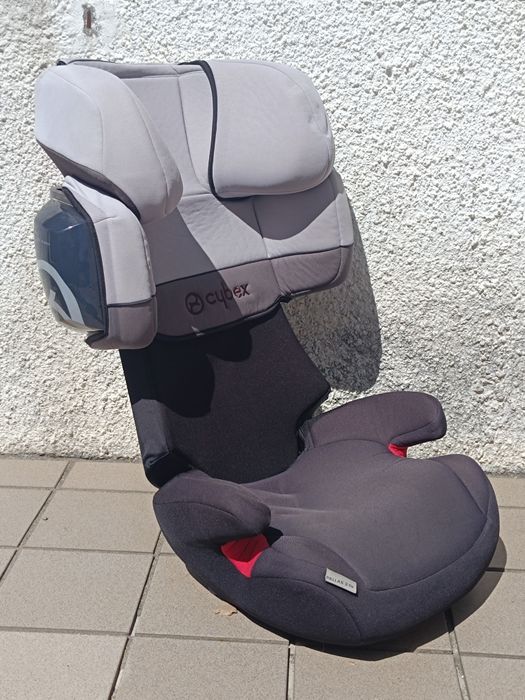 Cadeira Auto Cybex Pallas 2-Fix Gray Rabbit (Grupo 1/2/3 - 9-36Kg e 9 meses-12 anos) - Modelo Fixação Por Cinto