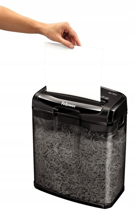 niszczarka dokumentów/kart fellowes m-7cm p-4 13l sprawna
