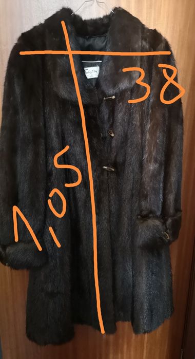 Casaco comprido e de vison. Finkelsztein.