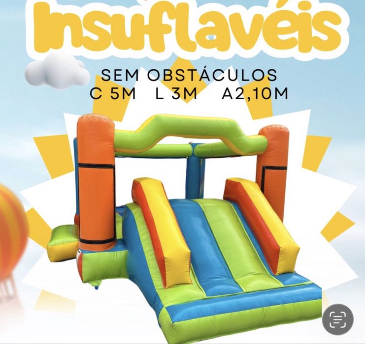 Insuflável com motor