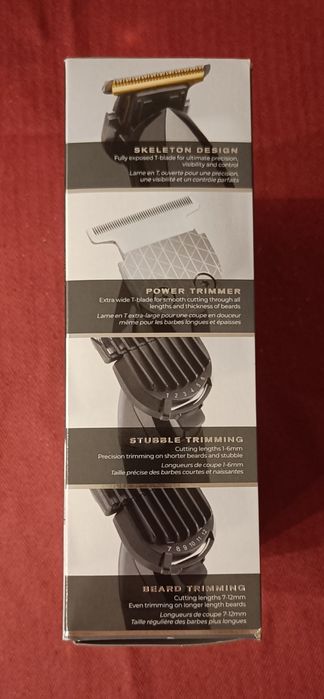 Trymer do brody BaByliss Super-X Metal Series Black Edition