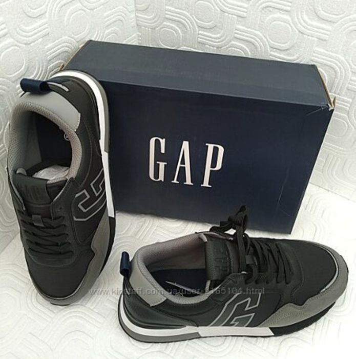 Кроссовки Gap черно-серые 43р