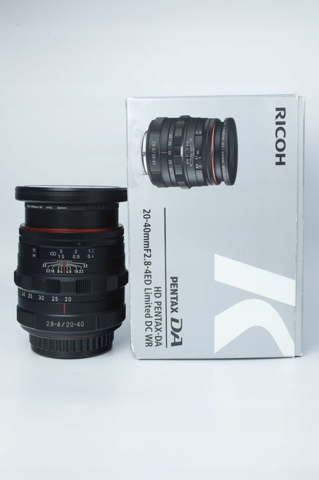 20-40mm 2.8-4 Limited Pentax-DA HD DC WR +filtr 23%VAT Gwar