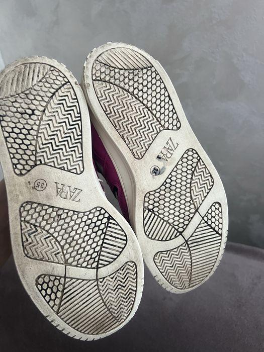 Кросівки хайтопи ZARA 35 розмір устілка 22.5 см