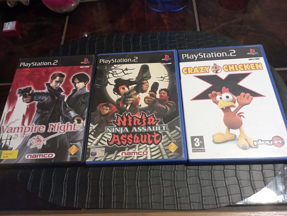 Zestaw 3 gier na PS 2