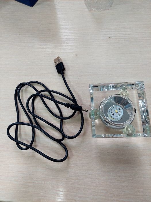 Светодиодная подставка для хрустальных фигурок.