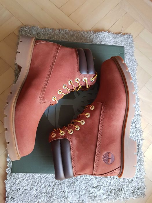 Timberland 41 Rust Nubruk 6in Wr Basic TB0A2853V17 nowe trapery nubruk