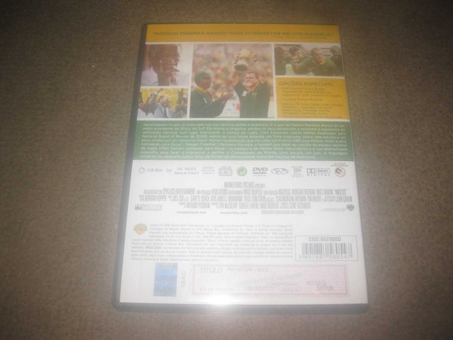 DVD "Invictus" com Matt Damon