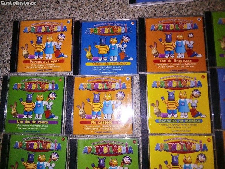 Conjunto de 16 Cds Aprendilândia