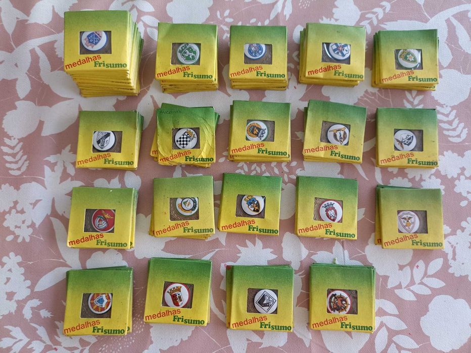 Medalhas Clubes de Futebol antigas para colecionadores