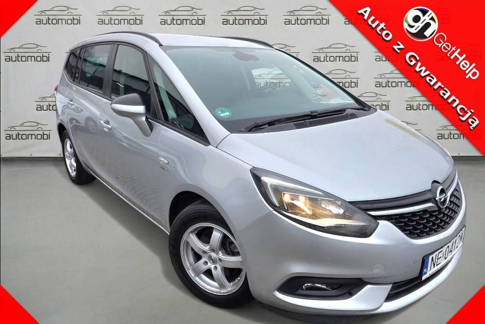 Opel Zafira 1.4 Benz\ Nowy rozrząd/ Nawi/ Podg. Siedzenia, kierownica/LED/Opłacony