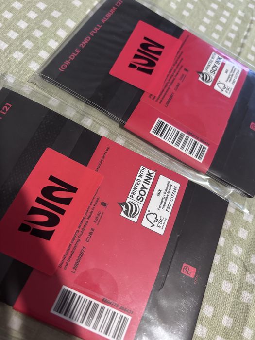 Нові запаковані альбоми gidle POCA Album