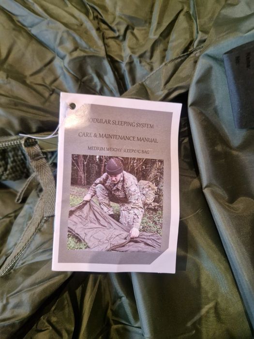 Спальник зимовий армії Британії(medium weight sleeping bag)