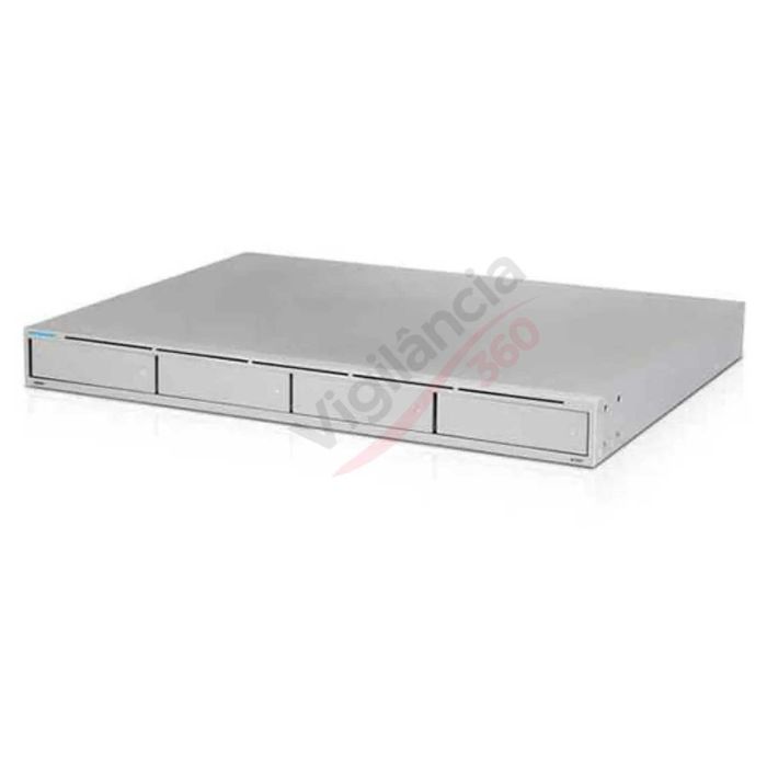 Gravador Ubiquiti UNVR UniFi Protect NVR Profissional 4 Baias RAID 10Gbps - Novo