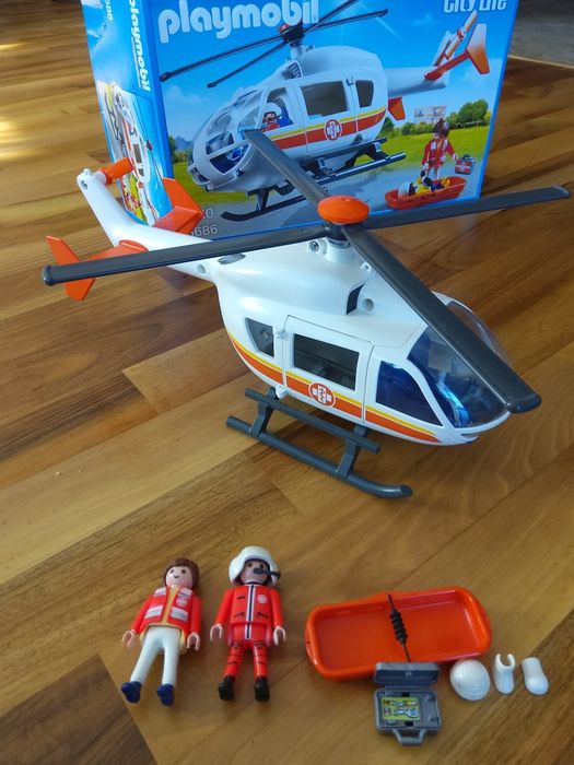 Playmobil City Life 6686 Śmigłowiec ratunkowy