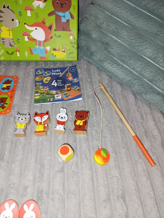 4 gry Ludowood, gra rodzinna, Djeco