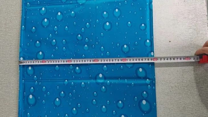 Mata chłodząca żelowa dla psa kota 50x90 cm mata chłodząca legowisko aktywacja pod naciskiem