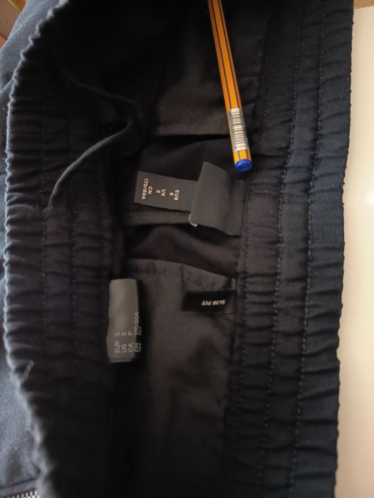 Spodnie eleganckie damskie slim fit H&M 36 S czarne