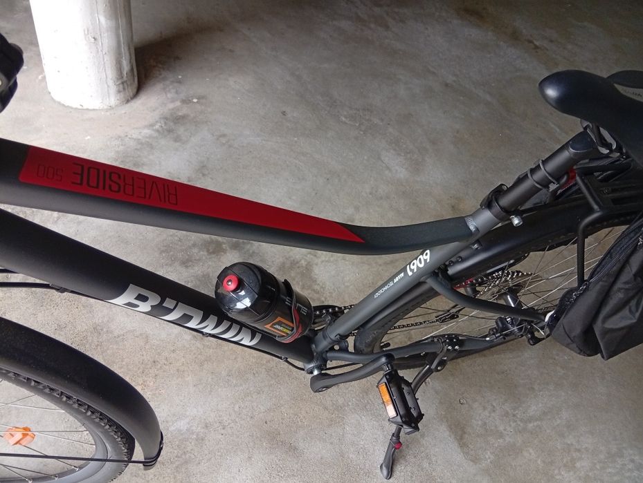 Bicicleta Trekking BTWIN Riverside 500 Decathlon