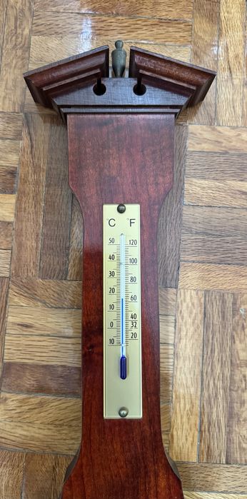 Relógio de Parede com Termómetro, Barómetro e Higrómetro