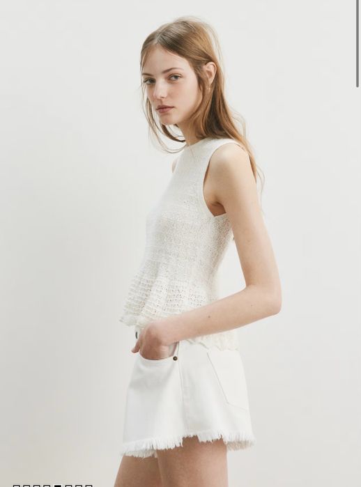 Шорти з розпушеними краями H&M