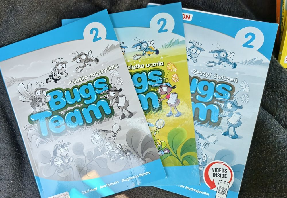 Bugs Team 2 zestaw komplet podręczników