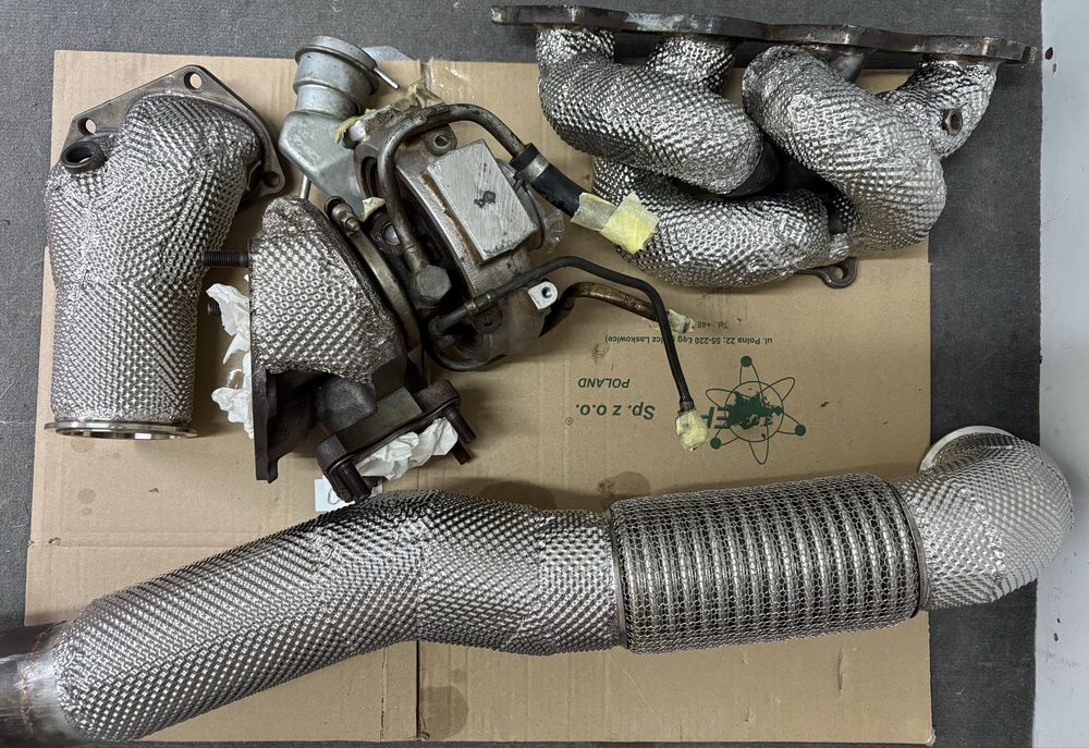 Heatshield Custom, Downpipe/Kolektor/Turbo